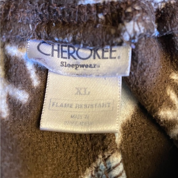 Cherokee snowboard print fleece pajama pant size XL. - Picture 3 of 3